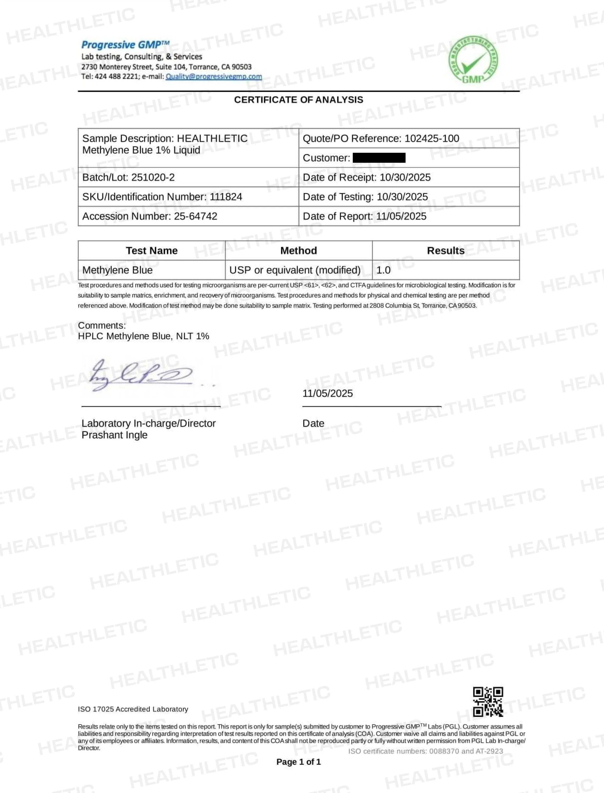 Methylene Blue 1% 30mL | VIP 6+6 Valentine's Day Deal - Image 3