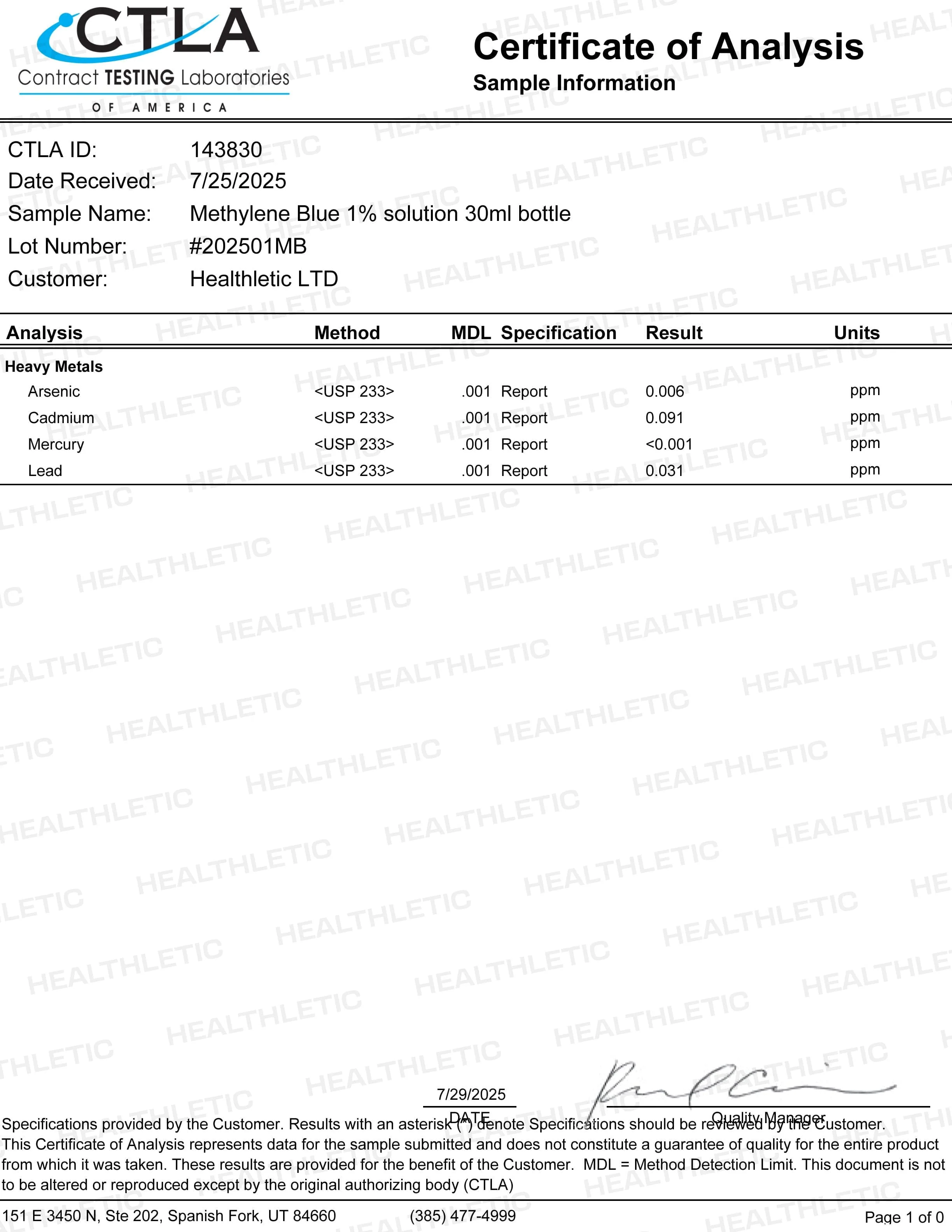 Methylene Blue 1% 30mL | VIP 6+6 Valentine's Day Deal - Image 4